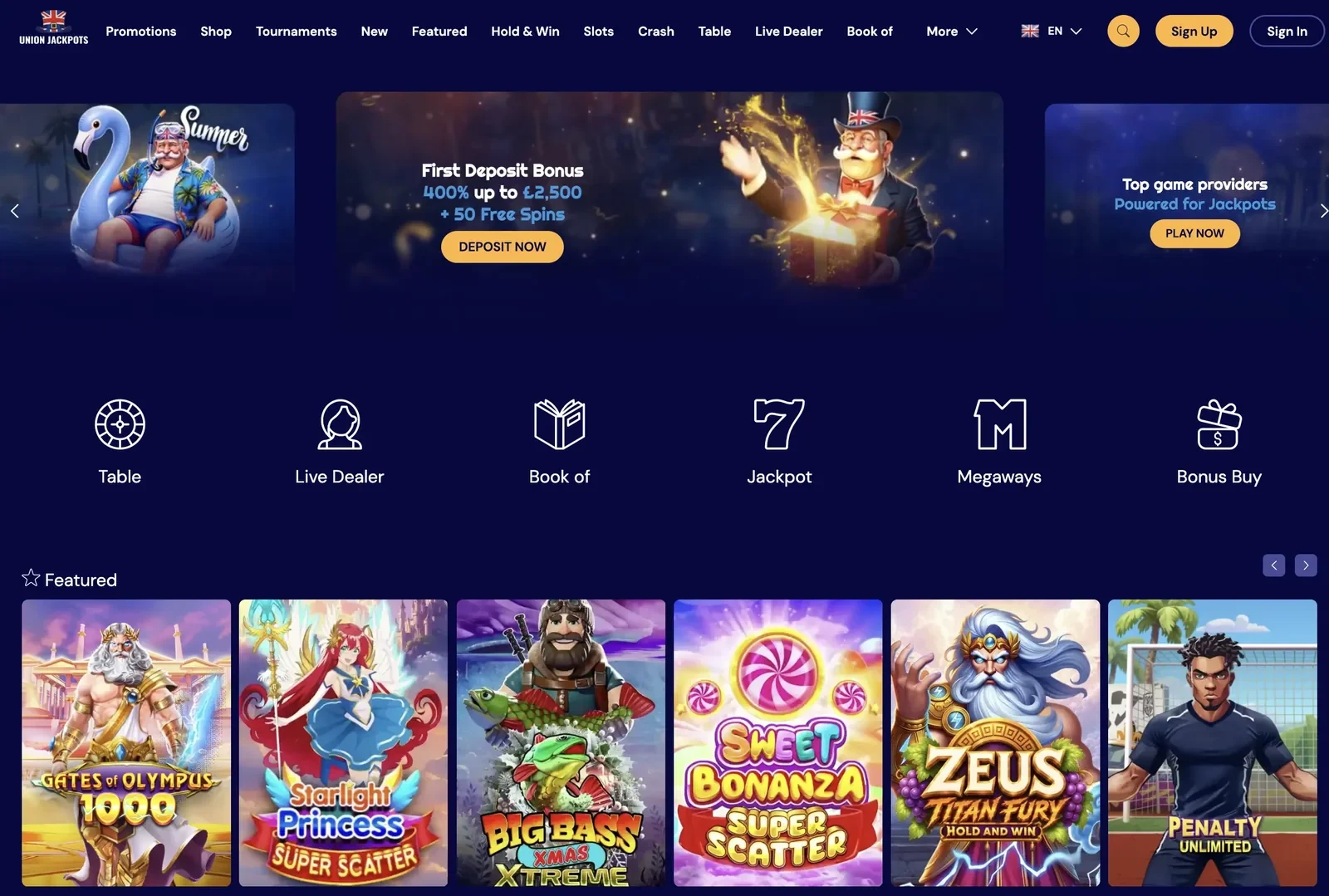 Unionjackpots
